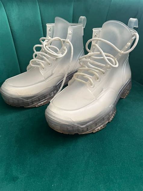 dior transparent boot